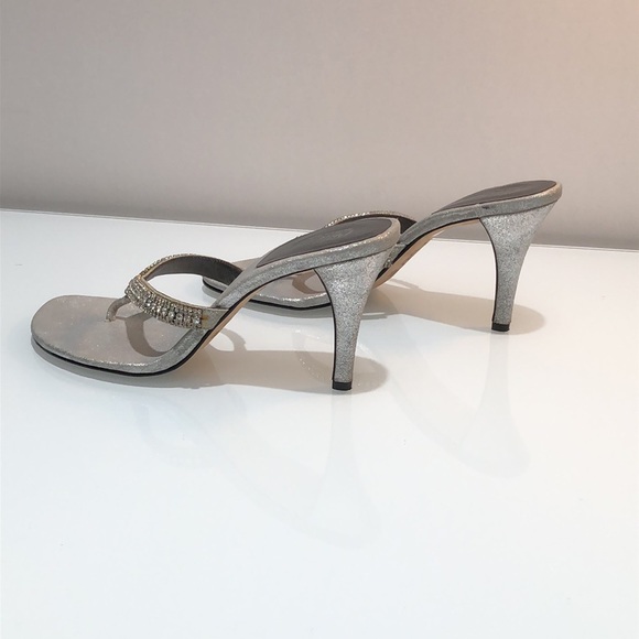 Rhinestone Heels Pelle moda Platinum Collection - Picture 4 of 16